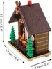 Wetterhaus - Thermometer - Bayern - Bayerische Waldhütte - Produktbild-Vorschau 5