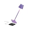 Zafferano Akku Tischleuchte Poldina Pro 275 mm Lilac Produktbild-Vorschau 1