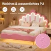 Letto imbottito INONEFT, dimensioni 140x200 cm, letto a Anteprima dell’immagine prodotto 7