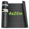 Iropro 100m² Unkrautvlies Gartenvlies Unkrautfolie Produktbild-Vorschau 1