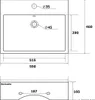 VILSTEIN Waschbecken Design Aufsatzwaschbecken Produktbild-Vorschau 6