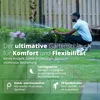 FlinQ flexibler Gartenschlauch 10 m – ausziehbar, mit Produktbild-Vorschau 2