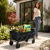 120L Klappbarer Outdoor Wagen mit Rollen, Outdoor-Trolley Produktbild-Vorschau 6