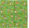 Sovie HOME Serviette Florian in Grün aus Tissue 33 x 33 cm, Produktbild-Vorschau 3