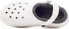 crocs Classic Lined Clog Weiß / Grau Croslite Größe: 41/42 Produktbild-Vorschau 10