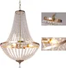 Kristall-Pendelleuchte,  Eisenlampe, E14 Kronleuchter, Produktbild-Vorschau 1