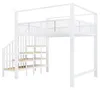 Letto a castello in metallo MODFU, 140 x 200 cm, letto per Anteprima dell’immagine prodotto 5