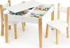 Stôl s dvoma stoličkami set detského nábytku ECOTOYS Náhľad obrázku produktu 7