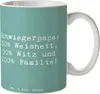 Mr. & Mrs. Panda Becher Spruch Schwiegerpapa Weisheit - Produktbild-Vorschau 1