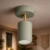 LUXOLAR – kinkiet LED zielono-złoty GU10 15 W – kinkiet z Podgląd zdjęcia produktu 6