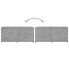 Mobile TV grigio cemento 80x34x36 cm materiale legno Anteprima dell’immagine prodotto 10