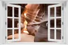 Wallario selbstklebendes Poster mit Fenster-Illusion - Produktbild-Vorschau 1
