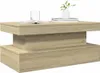 Table basse avec lampes LED Chêne Sonoma 90x50x40 cm Voir les images du produit 6