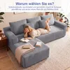 OYAJIA Ecksofa, modulares Sofa 240 cm breit, Produktbild-Vorschau 13