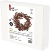 EMOS LED dekorierter Weihnachtskranz, 38 cm, 3x AA, Innen, Produktbild-Vorschau 7