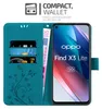 Cadorabo Hülle für Oppo FIND X3 LITE Schutz Hülle in Blau Produktbild-Vorschau 2
