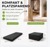 Klappmatratze 90x200 cm, 12 cm hoch, Faltmatratze, Produktbild-Vorschau 3