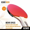 GEWO Tischtennis Set Midi – 2 Mini Tischtennisschläger & 3 Produktbild-Vorschau 2
