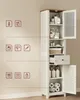 VASAGLE Badezimmerschrank im Landhausstil, Badschrank Produktbild-Vorschau 5