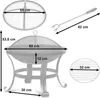 Ohnisko záhradné 60 cm Berdsen BD-880 Náhľad obrázku produktu 7