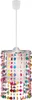Hängeleuchte, Kristalle, bunt, Durchmesser 22,5 cm Produktbild-Vorschau 1