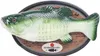 A singing fish toy mounted on a wooden plaque. Produktbild-Vorschau
