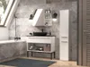 Mobile da bagno BDW, mobile da bagno alto, bianco Anteprima dell’immagine prodotto 4