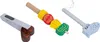 Three toy food items for a grill set. Produktbild-Vorschau