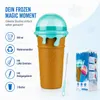 Slushy Becher 500 ml im Eiswaffel-Design – Produktbild-Vorschau 2