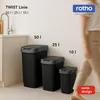 Rotho Twist Mülleimer Küche 3er-Set 10 L 25 L 50 L Deckel Produktbild-Vorschau 8