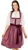 Dirndl Maryanne 60cm Länge rot 36 Produktbild-Vorschau 6