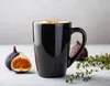 Szklanki czarne Ala GLASMARK zestaw 4szt kubki kawę latte Podgląd zdjęcia produktu 5