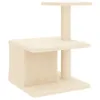 vidaXL Kratzbaum mit Sisal-Kratzsäulen Creme 48 cm Produktbild-Vorschau 5
