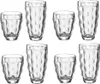 LEONARDO 21599, Transparent, Glas, 8 Stück(e), Rund, klar, Produktbild-Vorschau 1