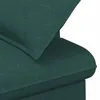 vidaXL Canapé deux places avec capitonnage boutonné, vert Voir les images du produit 5