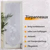 Türpanneaux 180x60cm mit Stickerei - Mona ( Blumentopf mit Produktbild-Vorschau 2