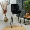 Edler Design Barhocker Step 2V Gestell schwarz schwarz Produktbild-Vorschau 9