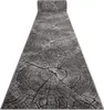 Läufer SILVER Tronko Baum Holz grau 100cm Grau 100x860 cm Produktbild-Vorschau 1