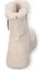 A single beige boot is shown from the back, standing on a white background. Produktbild-Vorschau