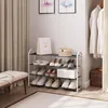 EUGAD Schuhregal mit 4 Ebenen leichte Schuhablage für 12-16 Produktbild-Vorschau 2