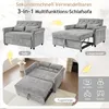 Divano letto 3 in 1 Merax con funzione letto, divano letto Anteprima dell’immagine prodotto 9