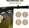 MuchoWow® Wandteppich Wandbehang Schafe - Tiere - Wolle Produktbild-Vorschau 3