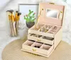Boîte à Bijoux Beautylushh Beige Gugita rangement bijoux Voir les images du produit 4
