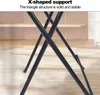 Klappbarer Esstisch Quadratisch Massiv MDF 4 Personen Home Produktbild-Vorschau 8
