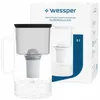 Wessper D2 BOROSILICATE Wasserfilterkanne 3 L Schwarz – Produktbild-Vorschau 1