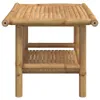 vidaXL Table basse 70x40x35 cm bambou Voir les images du produit 4