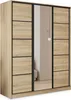 Masseno Schiebetürenschrank PINA 150/205/58 cm Produktbild-Vorschau 1