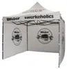 Weber Easy-Up Zelt 3x3 m grau – inkl. 3 Seitenwänden – Produktbild-Vorschau 1