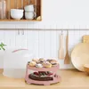 Tortenglocke XL mit Trays FRESH, Farbe:Transparent/Linnea Produktbild-Vorschau 3