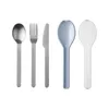 set di posate 3 pezzi ellipse - blu nordico Anteprima dell’immagine prodotto 11